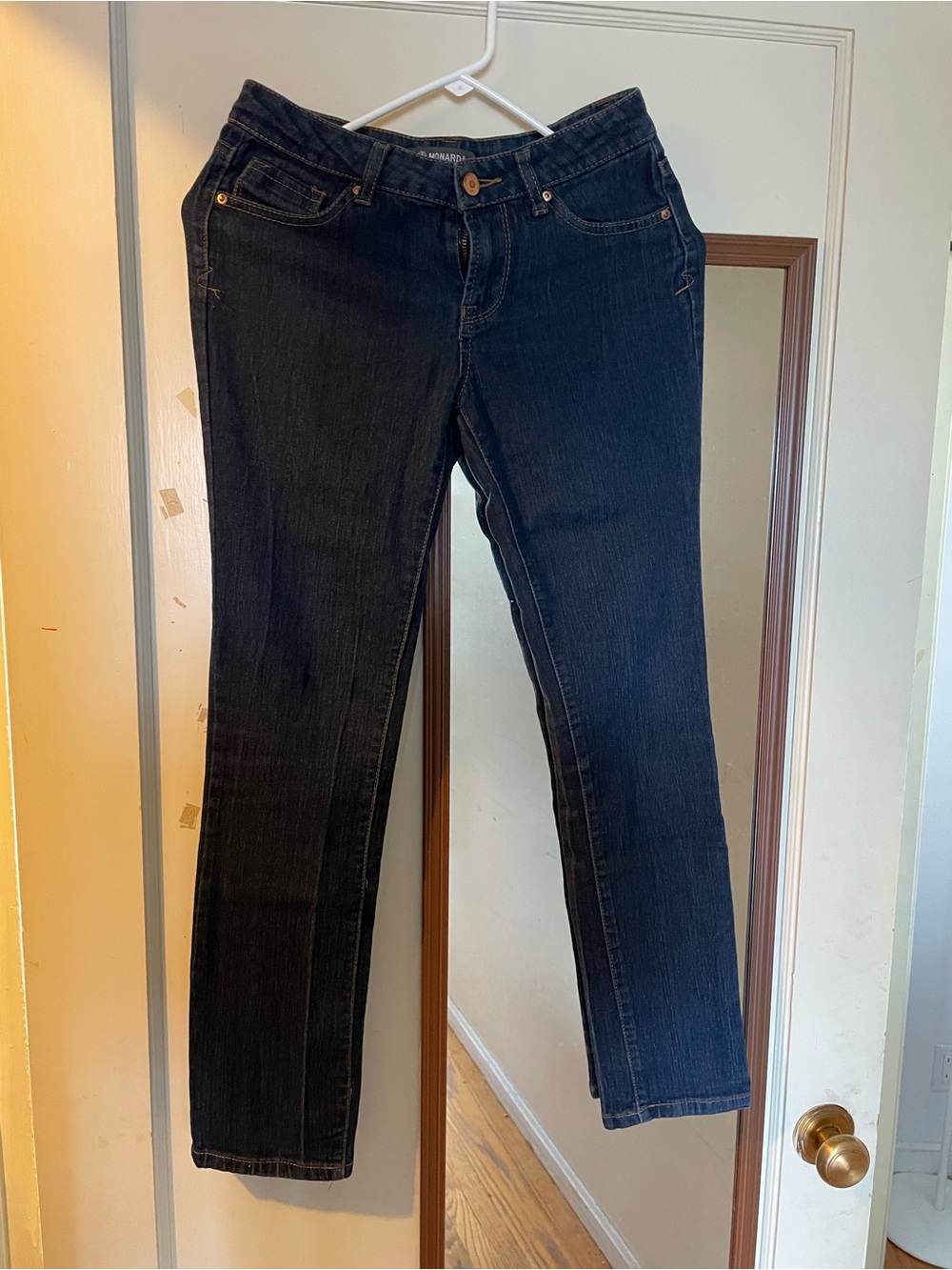 Dark Blue Women’s Slim Jeans - Unknown Brand